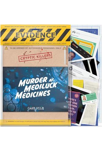 Cryptic Killers: Murder at MediLuck Medicines