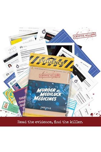 Cryptic Killers: Murder at MediLuck Medicines