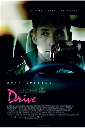 DRIVE 2011 Original Dansk Filmplakat 2011