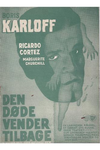 Den Døde Vender Tilbage - 1936 (The Walking Dead)