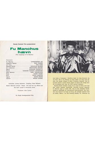 Dr. Fu Manchu's Hævn - 1968