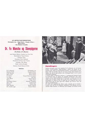 Dr. Fu Manchu og Slavepigerne - 1967