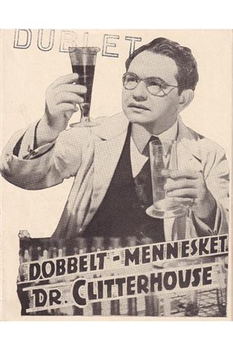 Dobbelt-Mennesket Dr. Clitterhouse - 1938 