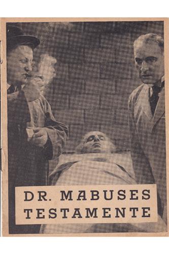 Dr. Mabuses Testamente - 1933 