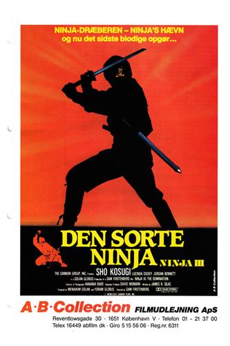 Den Sorte Ninja - 1984 - Ninja III: The Domination