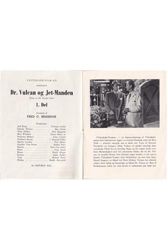 Dr. Vulcan og Jet-Manden 1'ste Del. - 1952