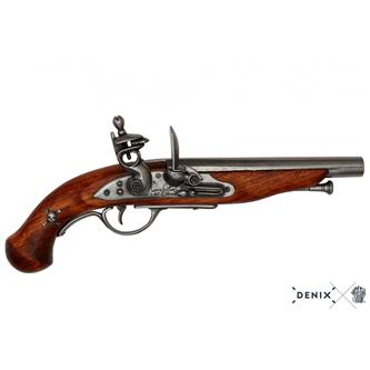 Flintlås Pirat Pistol, Fransk, 18. Årh.