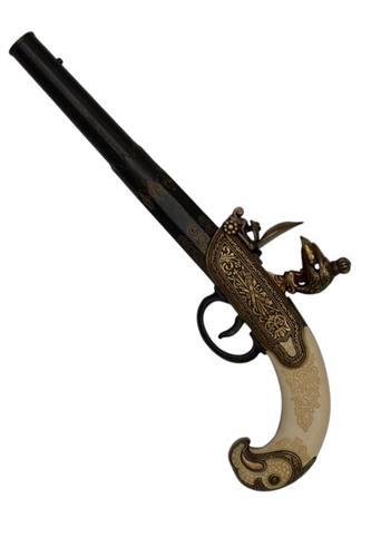 Flintlock Med Falkeskæfte