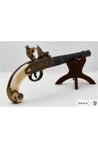 Flintlock Med Falkeskæfte