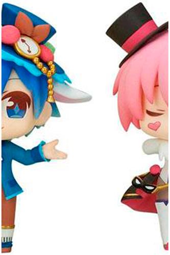 Hatsune Miku - Kaito & Megrine Ruka Pvc Statues 10cm