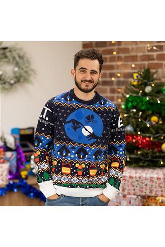 OFFICIAL E.T. CHRISTMAS JUMPER / UGLY SWEATER