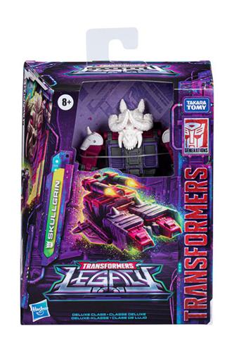 Figurine Transformers Legacy Deluxe Skullgrin Hasbro 14 Cm - Neuve Sous Blister