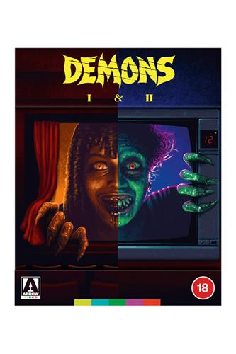 Demons 1 and Demons 2 Limited Edition (With Booklet and Poster) Blu-Ray
