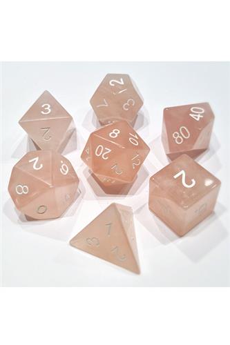 Rollespilsterninger - semiædelsten: Pink krystal