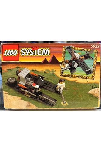 LEGO 5928 - Bi-Wing Baron - 1998 - Adventurers - Parts 64 - Minifigs 1 ...