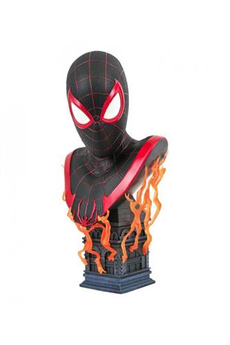 Marvel Legends in 3D Ps5 Miles Morales 1/2 Scale Bust