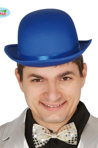 Fancy Bowler Hat, Blå