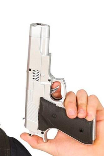 Militær Pistol - Plastik, ca. 24 cm. | Faraos Webshop