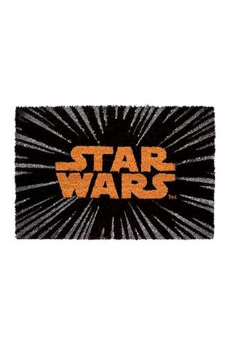Regeringsforordning navneord ekskrementer Doormat Hyperspace Star Wars Logo 40x60 cm | Faraos Webshop