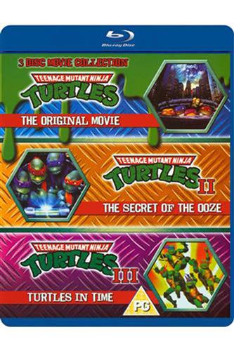 TMNT - Teenage Mutant Ninja Turtles (3 Films) Movie Collection Blu-Ray