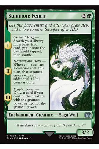 Summon: Fenrir