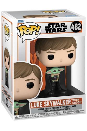 Star Wars The Mandalorian - Pop! - Luke Skywalker w/ Grogu