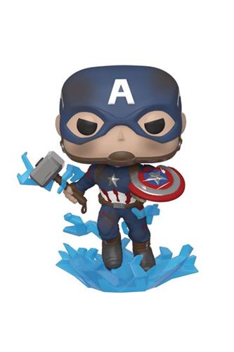 Captain America with Shield and Mjolnir POP!