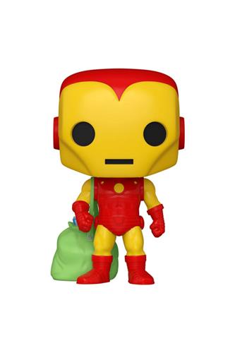 Marvel Holiday POP! Marvel Iron Man w/Bag 9 cm