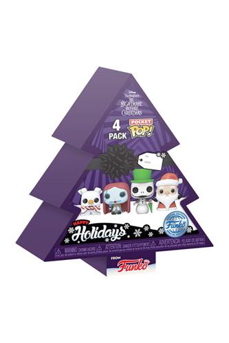 Nightmare before Christmas Pocket POP! 4-Pack