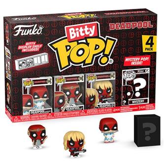 Bitty POP: Marvel- Deadpool Sleepover 4PK