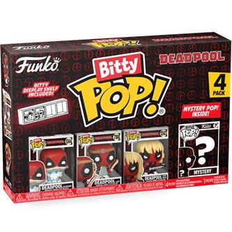 Bitty POP: Marvel- Deadpool Sleepover 4PK