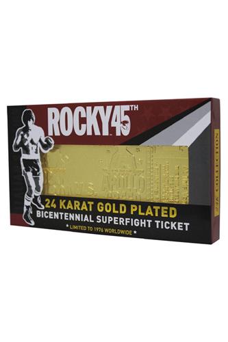 Bicentennial Superfight Ticket (gold plated)