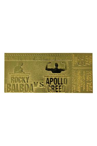 Rocky II Replica Superfight II Ticket (gold plated)