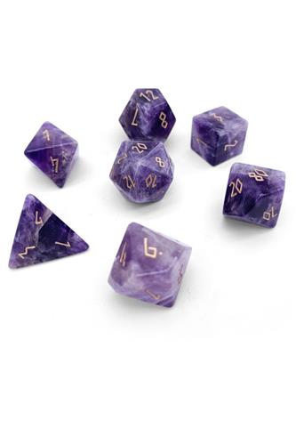 Ædelstenssæt - Ametyst