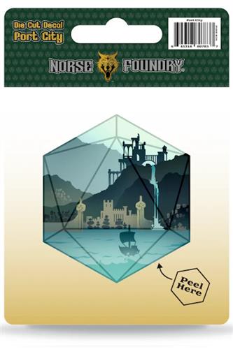 Rollespilsklistermærke Decal: Port City
