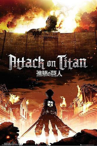 Attack On Titan - Key Art Plakat 91,5x61cm
