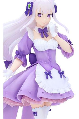 Re Zero - Maid Emilia Pvc Statue 28cm