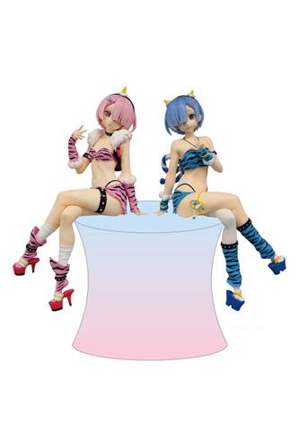 Re Zero - Rem & Ram Pvc Statue 16cm