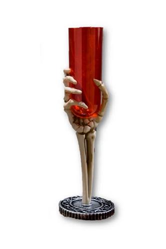 Skeletglas, Rød