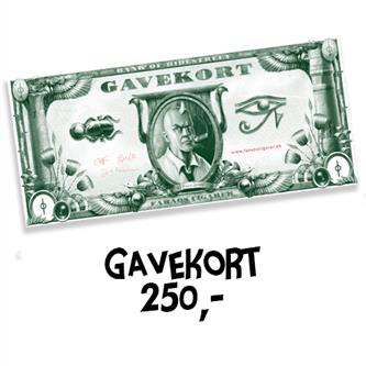 Gavekort 250 kr.
