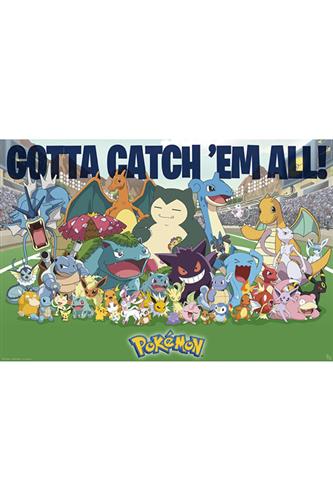 Pokemon - All Time Favorites Plakat 91,5x61cm