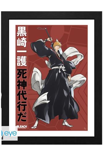 Bleach - Ichigo Plakat i Ramme 30x40cm