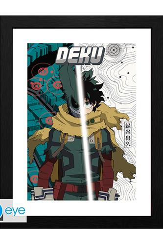 My Hero Academia - Dark Deku Plakat i Ramme 30x40cm