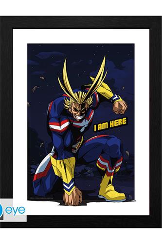 My Hero Academia - All Might Plakat i Ramme 30x40cm