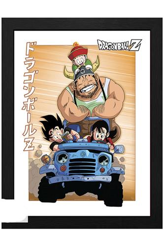 Dragon Ball Z - Family Road Trip Plakat i Ramme 30x40cm