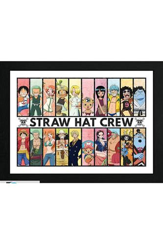 One Piece - Past & Present Plakat i Ramme 30x40cm