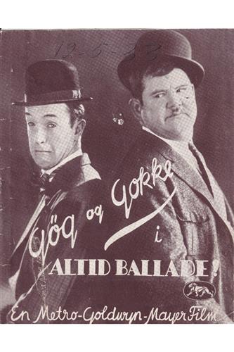 Altid Ballade - 1933 