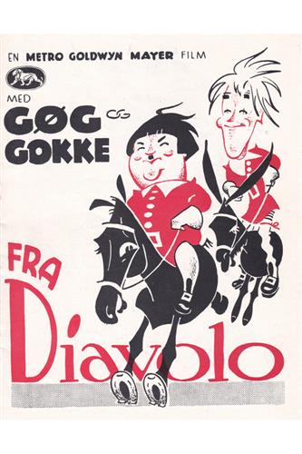 Fra Diavolo - 1934 (The Devil's Brother) Tegnet