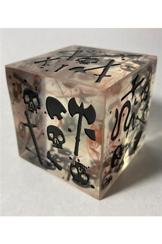 Gelatinous Cube (Blood with Black Ink)