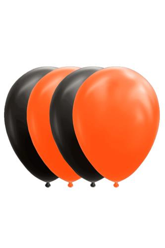 Balloner, Orange/Sort